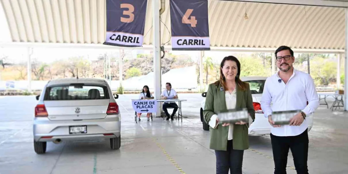 Anuncia MGS la entrega de placas de circulación