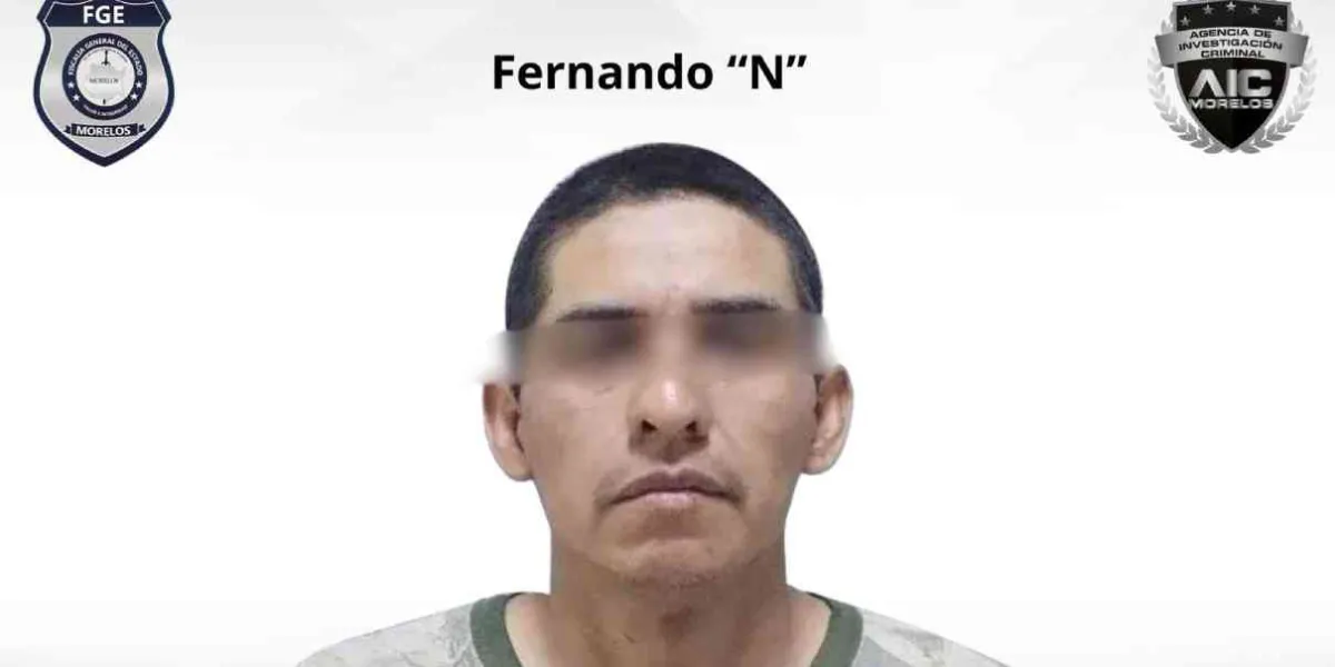 Fernando “N” aprehendido en Puebla por feminicidio y tentativa de feminicidio en Morelos