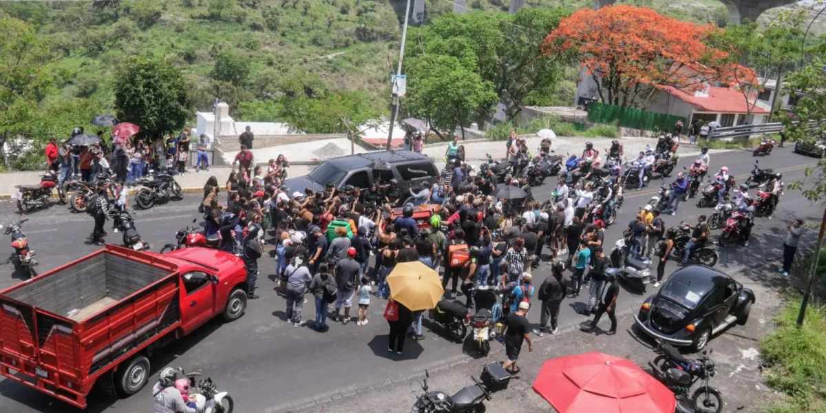 Despiden familiares a Adrián Argueta repartidor de DiDi asesinado en Cuernavaca 