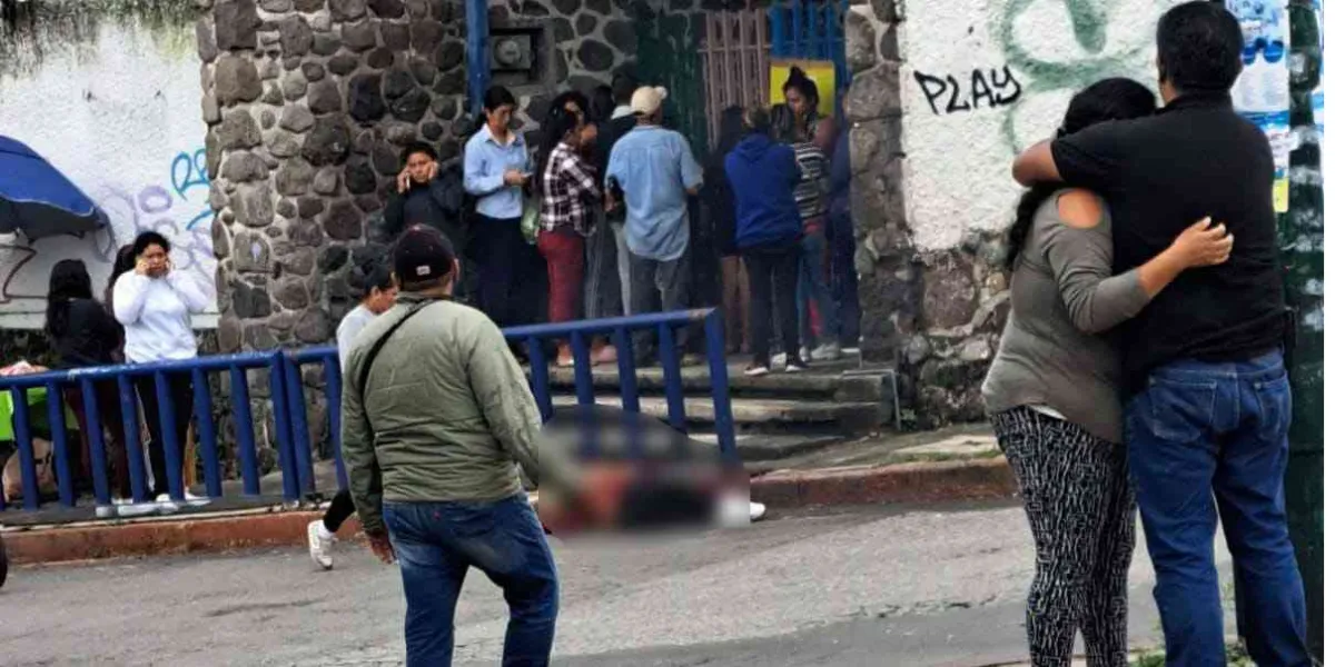 Asesinan a un hombre frente a preescolar en Cuernavaca