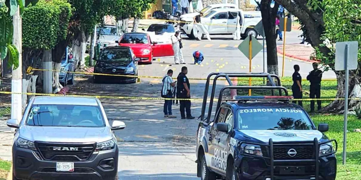Ataque armado en Temixco deja dos muertos