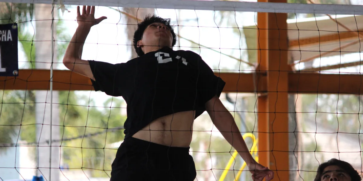 Daniel López, preseleccionado nacional de voleibol.