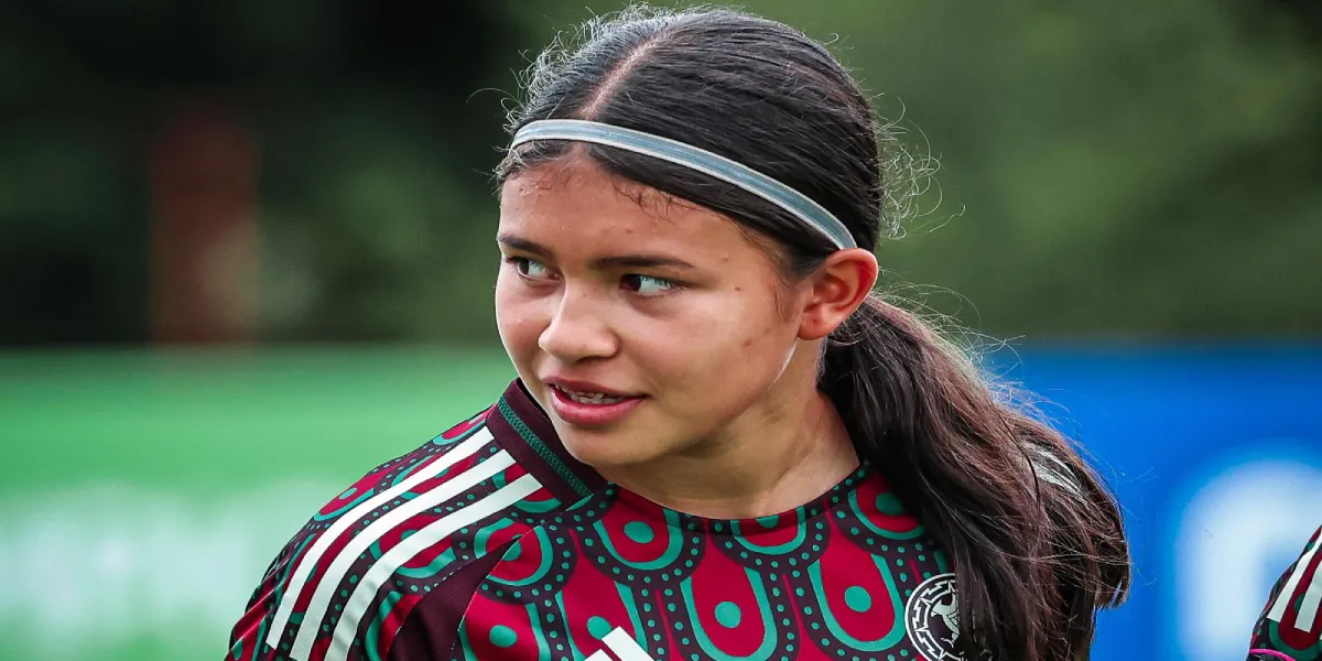 Fernanda Monroy, seleccionada mexicana sub 17.