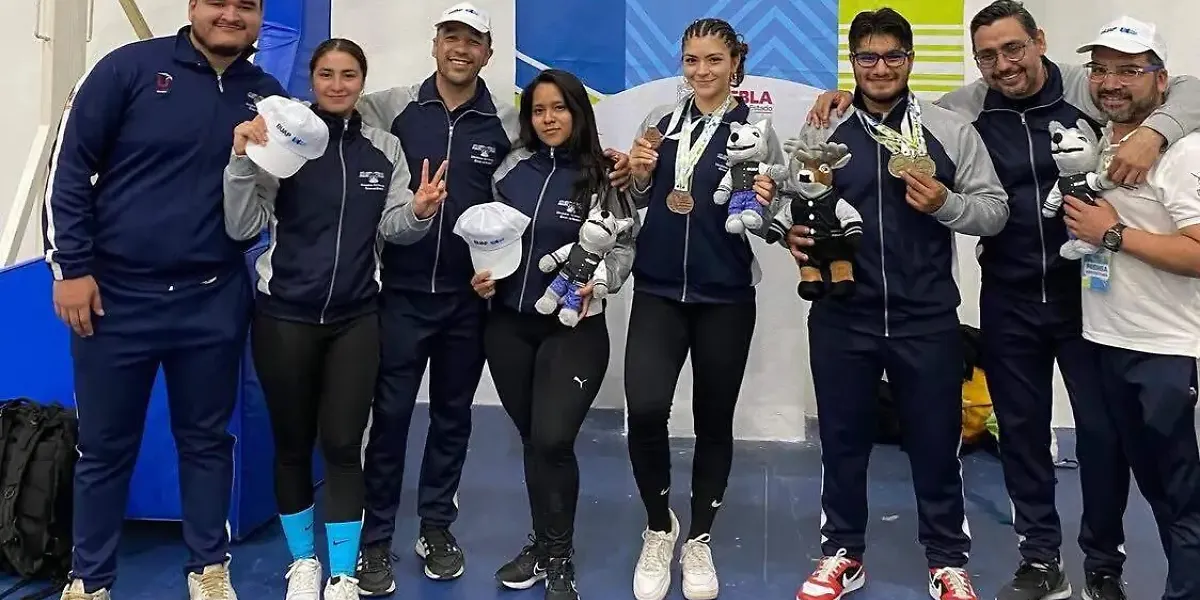 Gabriela Sotelo, Leonardo Díaz, Diego Escobar y Diego Carbajal fueron los medallistas de la UAEM