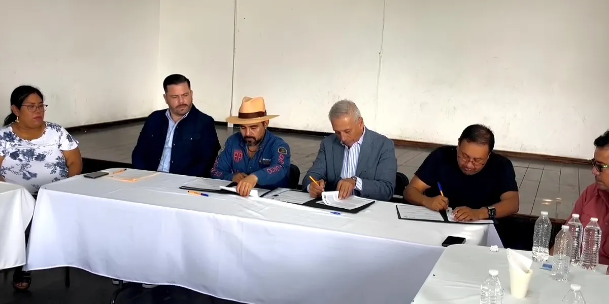 Suscriben convenio de colaboración INSUS y ayuntamiento de Yautepec