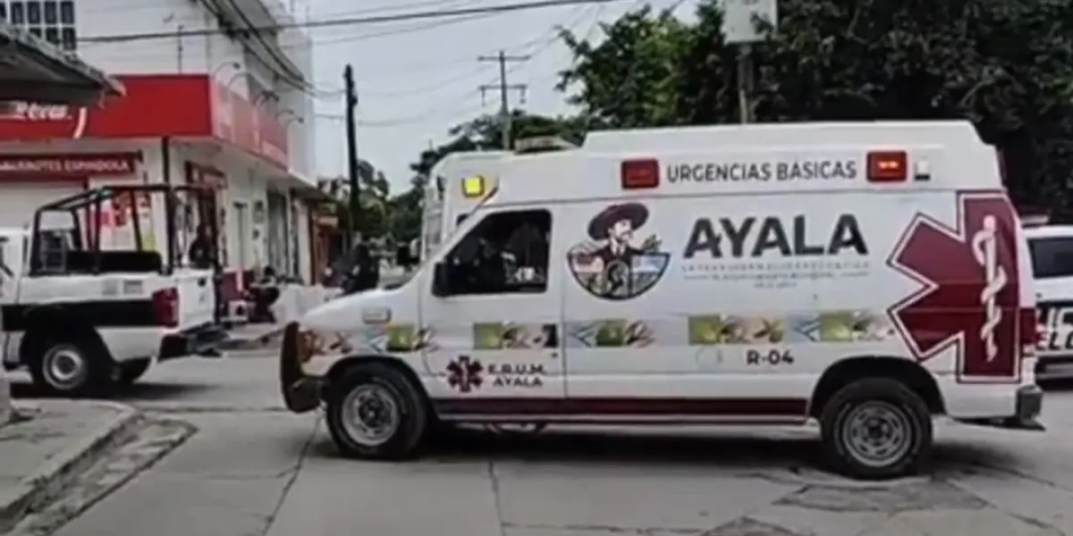 Dos personas sin vida en ataque armado en comunidad de Apatlaco en Ayala 
