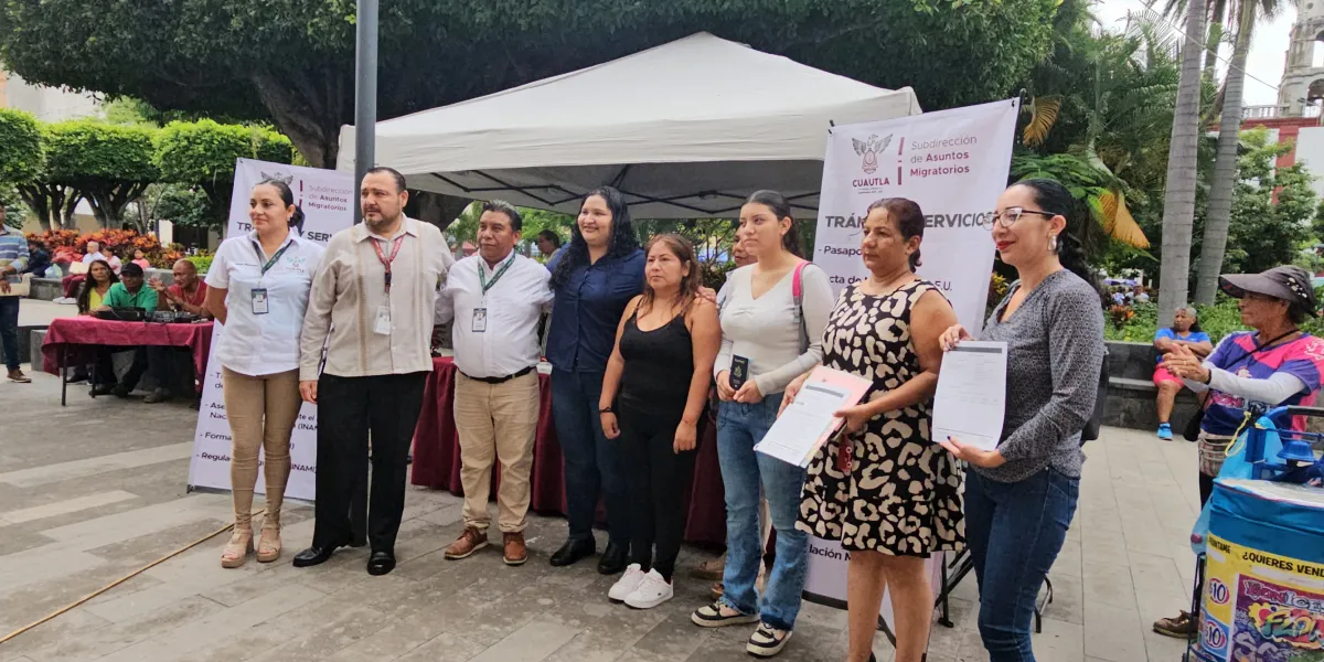 En Cuautla, instalan módulo "Héroes paisanos" para atención de migrantes durante temporada vacacional