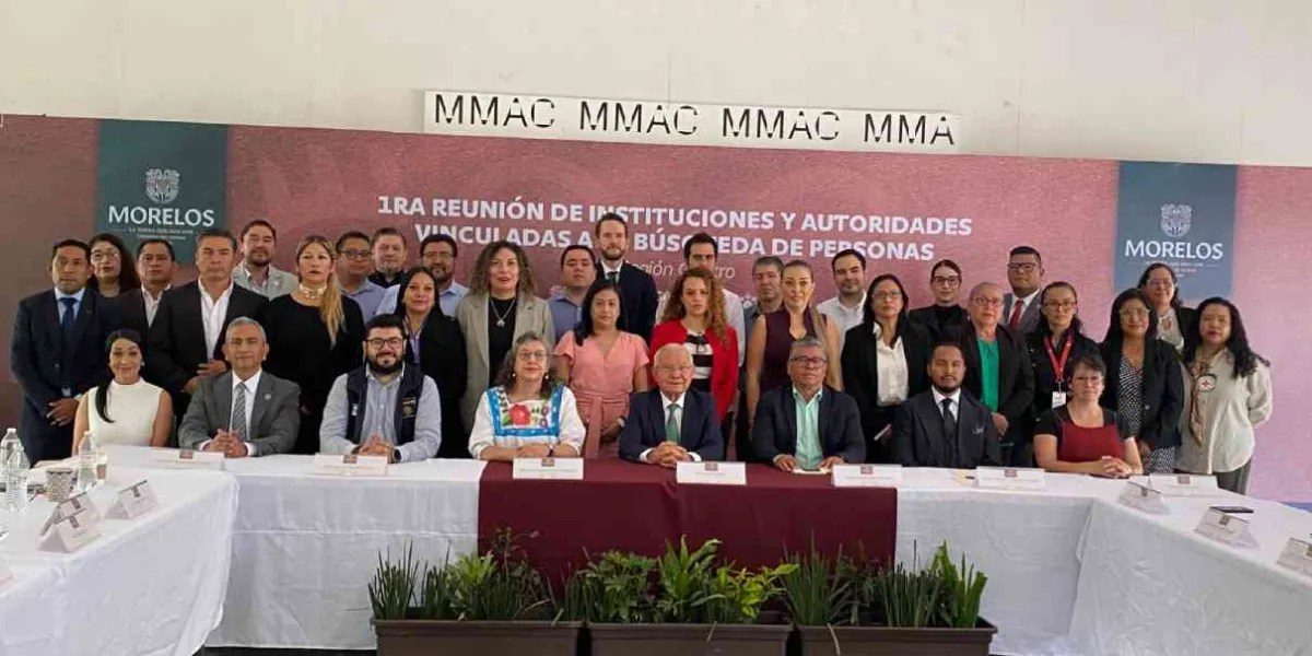 Respalda Morelos al gobierno federal en la búsqueda de personas desaparecidas