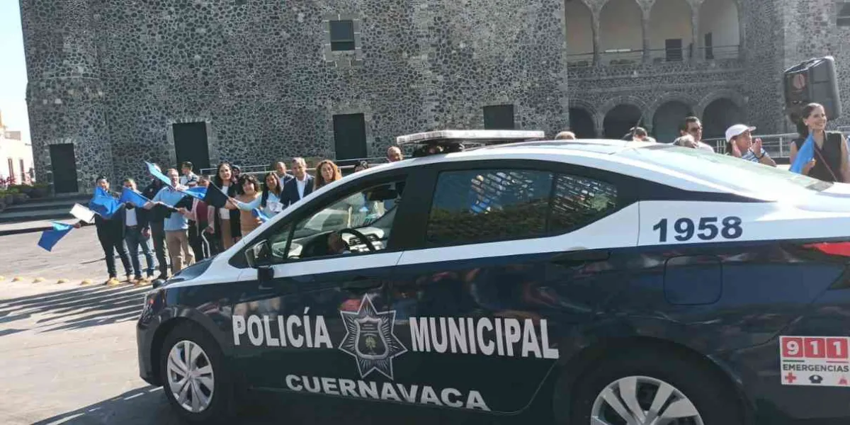 Recibirá Cuernavaca nuevas patrullas para fortalecer la seguridad: Urióstegui