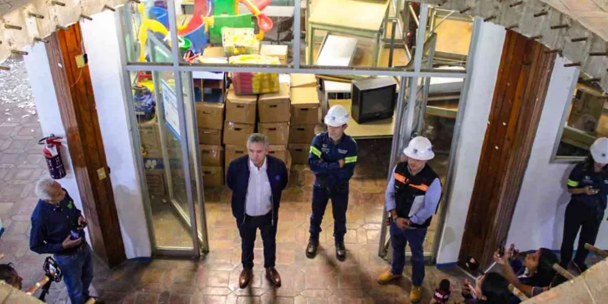 Supervisa Urióstegui la rehabilitación de la biblioteca “Melchor Ocampo”