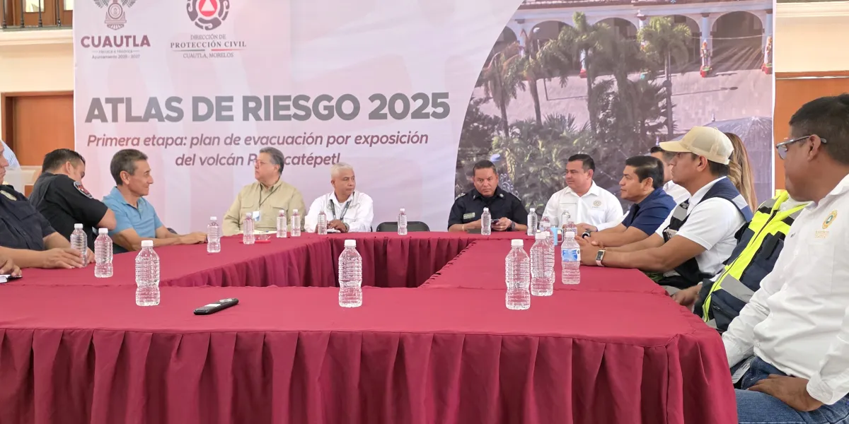 Presentan en Cuautla Atlas de riesgo 2025 