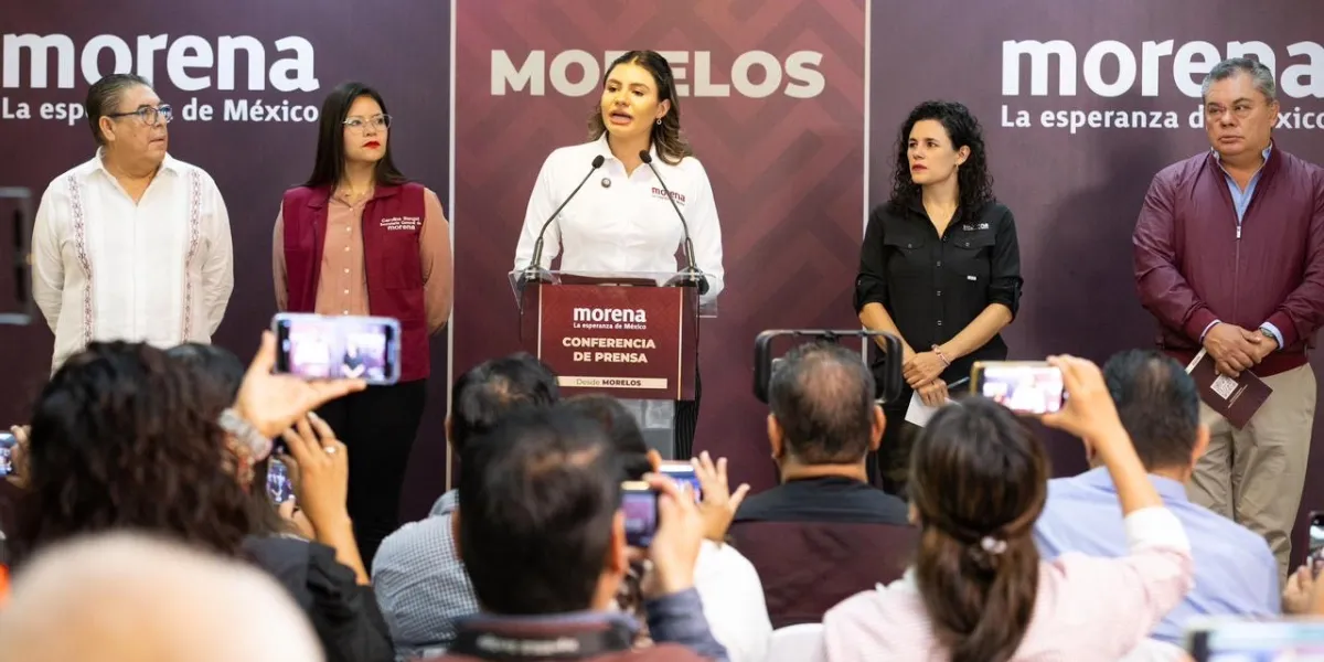 Recibe Mirza Suárez a Luisa Alcalde presidenta del Comité Nacional de Morena