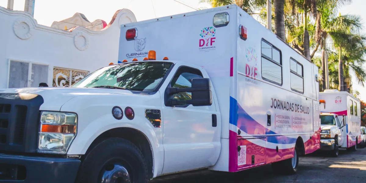Reactivó DIF Cuernavaca unidades móviles de salud 