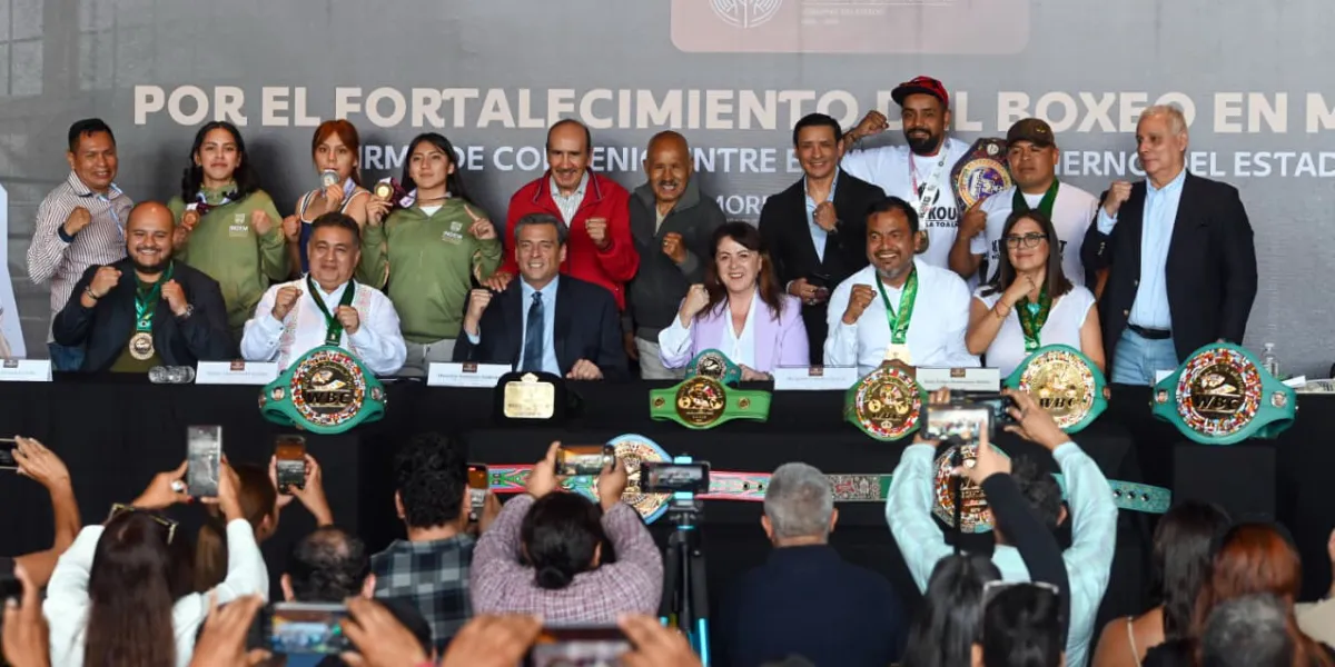 Autoridades firmaron el convenio de colaboración.