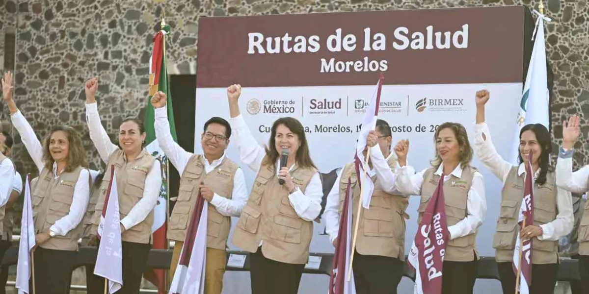 González Saravia da el banderazo de arranque a Rutas de la Salud