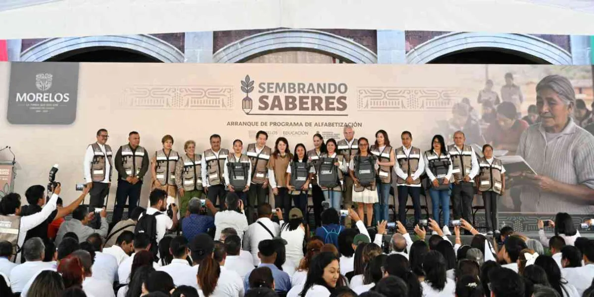 Inicia campaña de alfabetización “Sembrando Saberes”