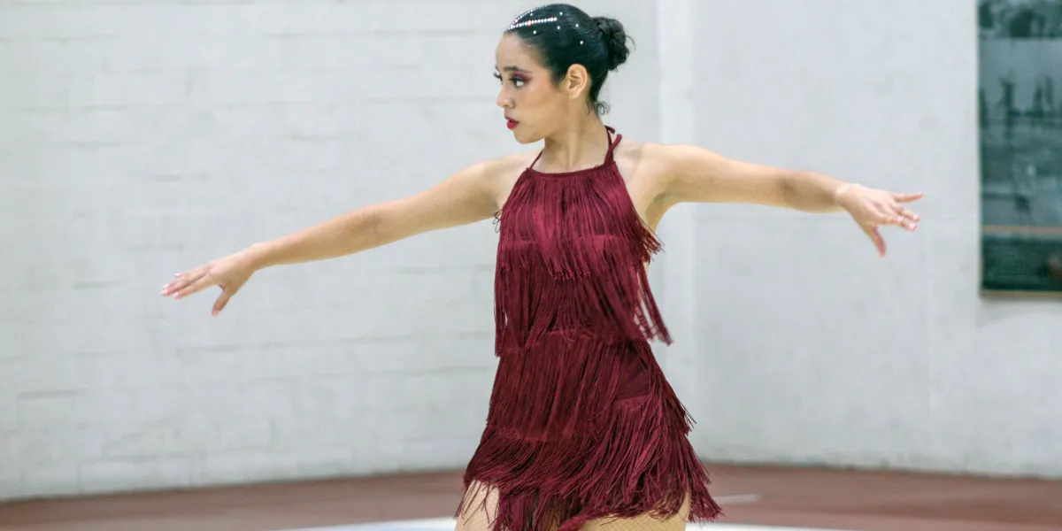 Evelyn Cantón, bailarina morelense.