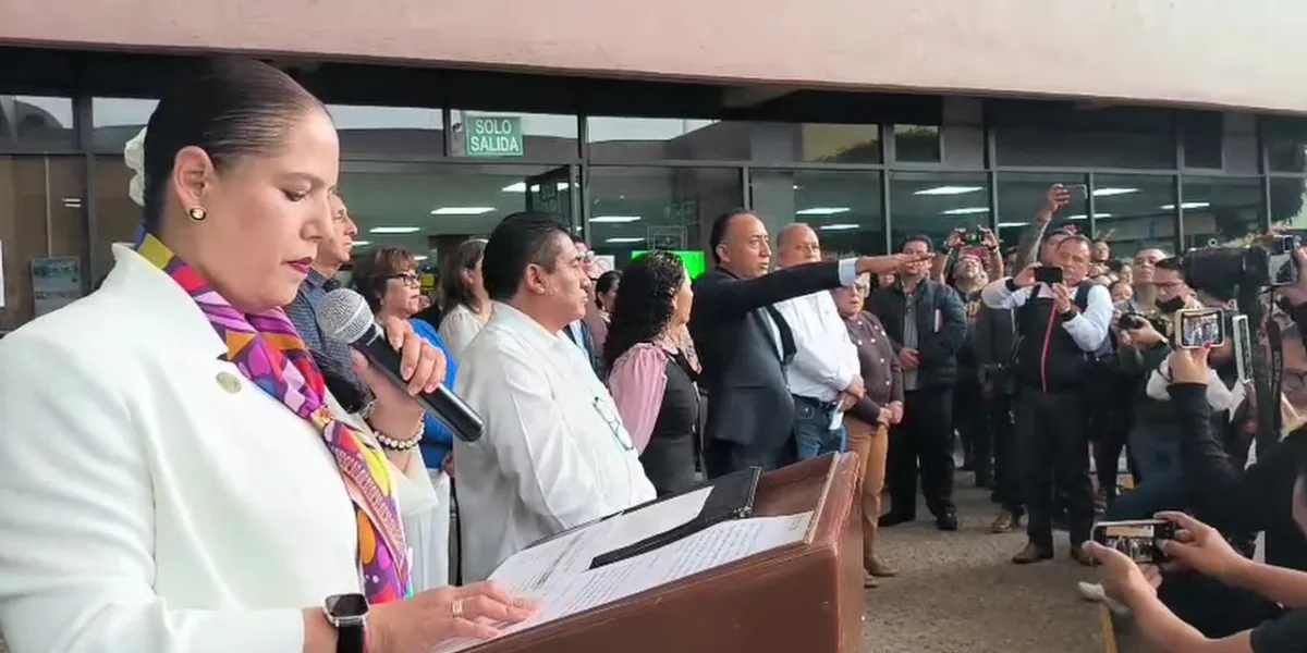 Toma de protesta de Raúl Aguirre Espitia como nuevo encargado del IEBEM 