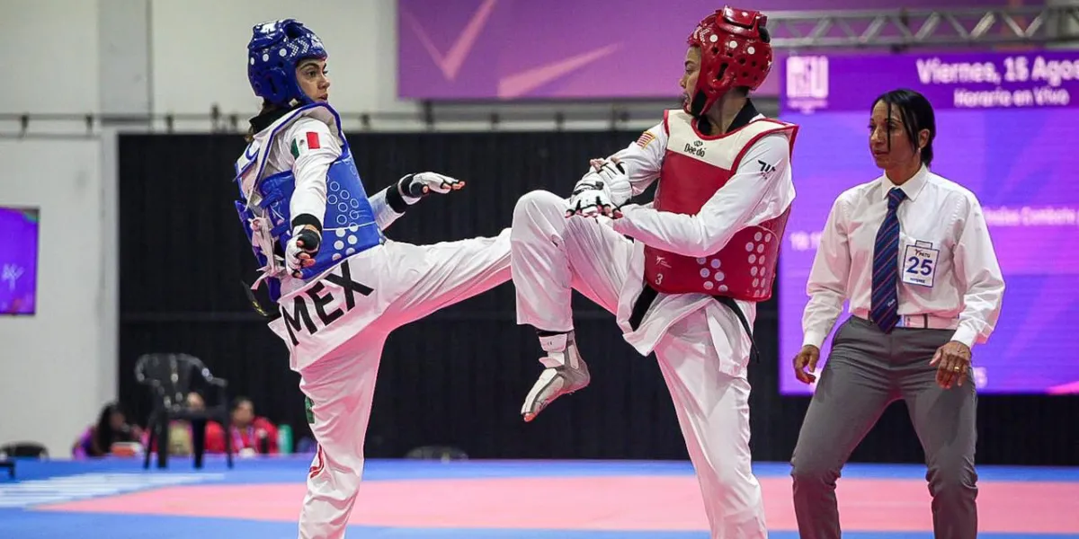 Zaira Salgado promueve el taekwondo en el estado.