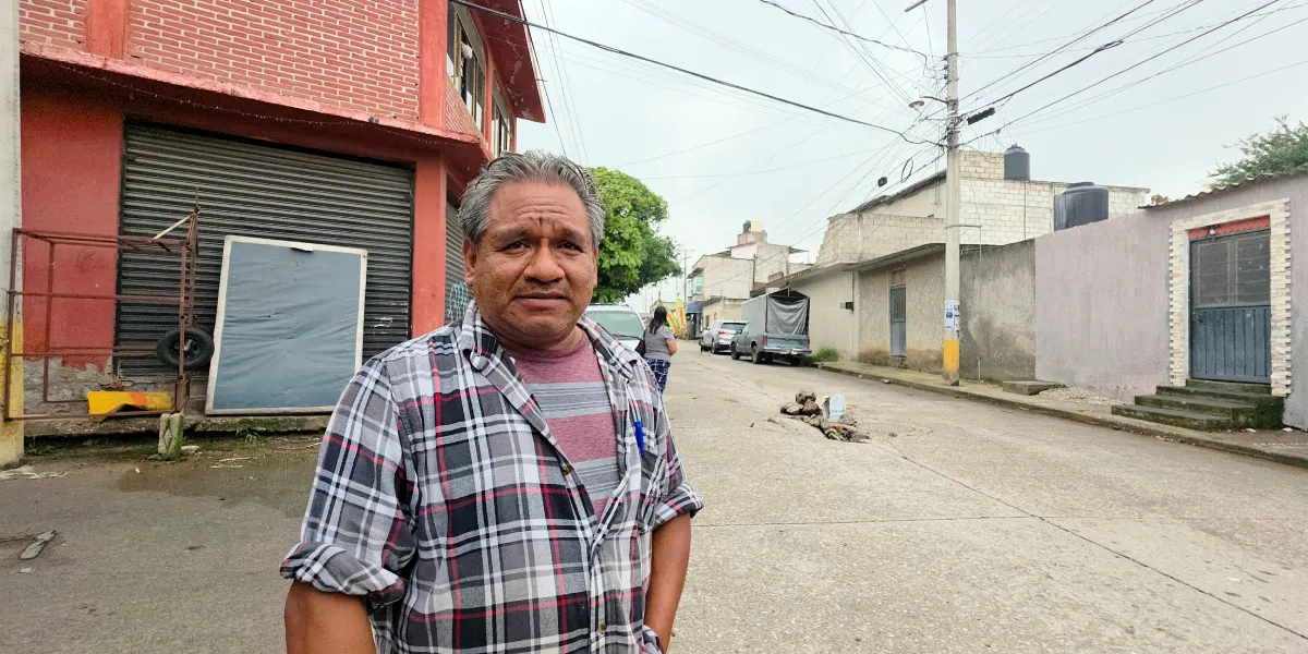 Socavón, pone en riesgo a habitantes de la ampliación Año de Juárez de Cuautla