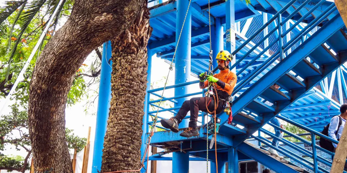 Avanza rehabilitación de la Glorieta de la Luna en Cuernavaca con inversión de 1.5 millones de pesos