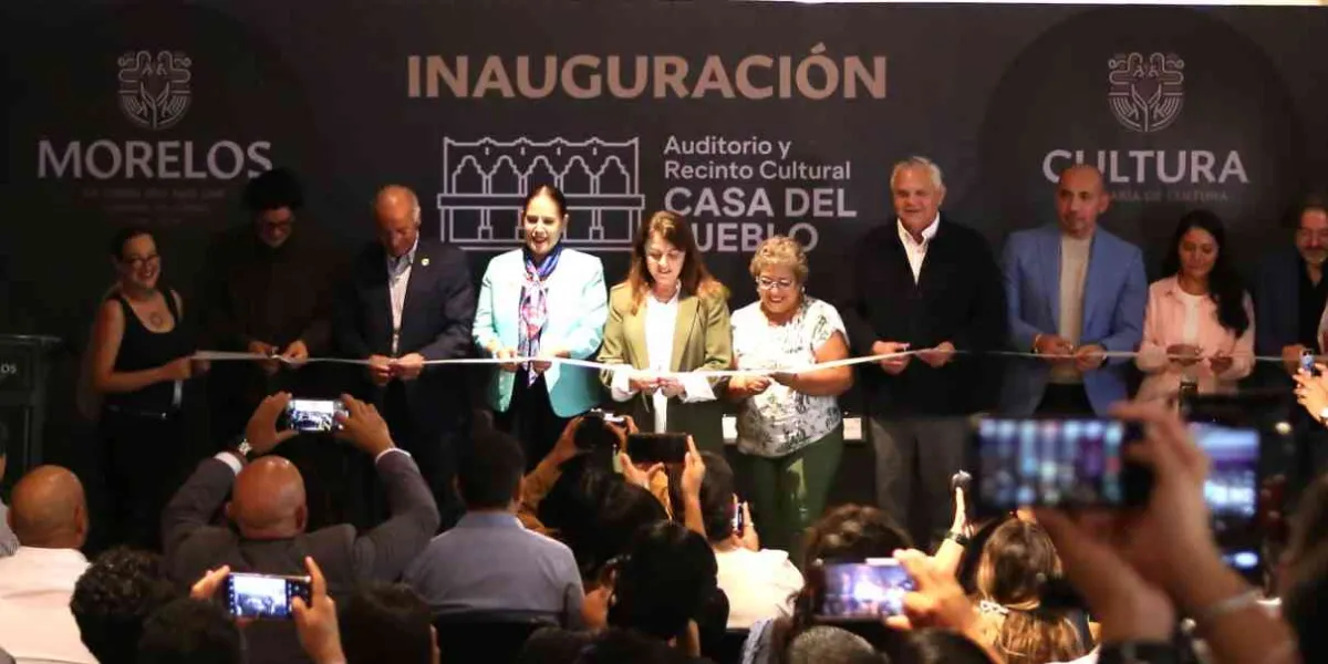 Inaugura Margarita el centro cultural “La Casa del Pueblo”