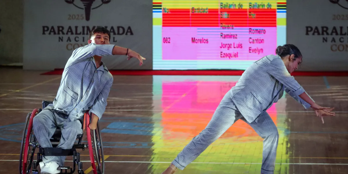 Jorge Luis Esequiel Rivera Ramírez compitió en diferentes pruebas de para danza