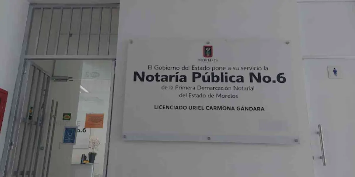Solicitó licencia Carmona Gándara para dejar la Notaría 6 por un año