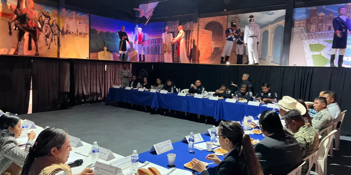  Realizan mesa de seguridad en Jantetelco para reforzar la estrategia regional