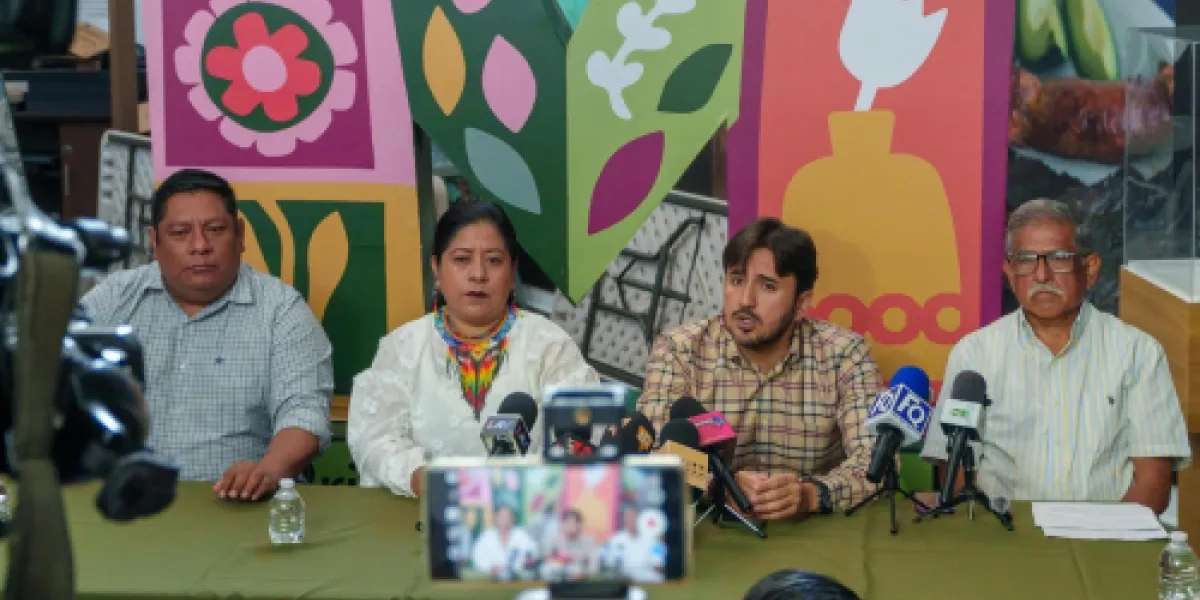  Autoridades rindieron una conferencia de prensa para informar los detalles de la Expoferia “Granos y Semillas” de Xoxocotla y del Broadway Internacional Film 