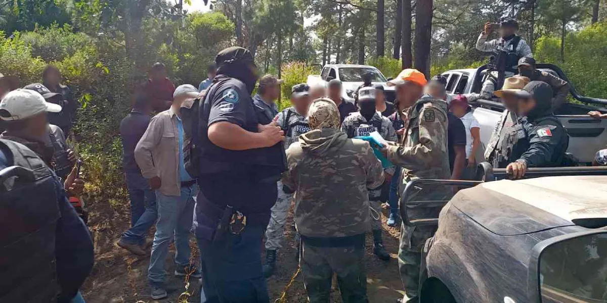 Detienen a cinco cazadores en el Tepozteco