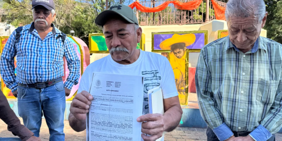 Comuneros de Tepoztlán desconocen a Miguel Cuevas como comisariado ejidal
