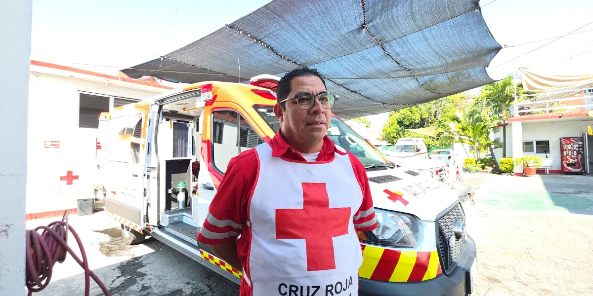 Cruz Roja de Cuautla advierte incremento de accidentes viales durante diciembre