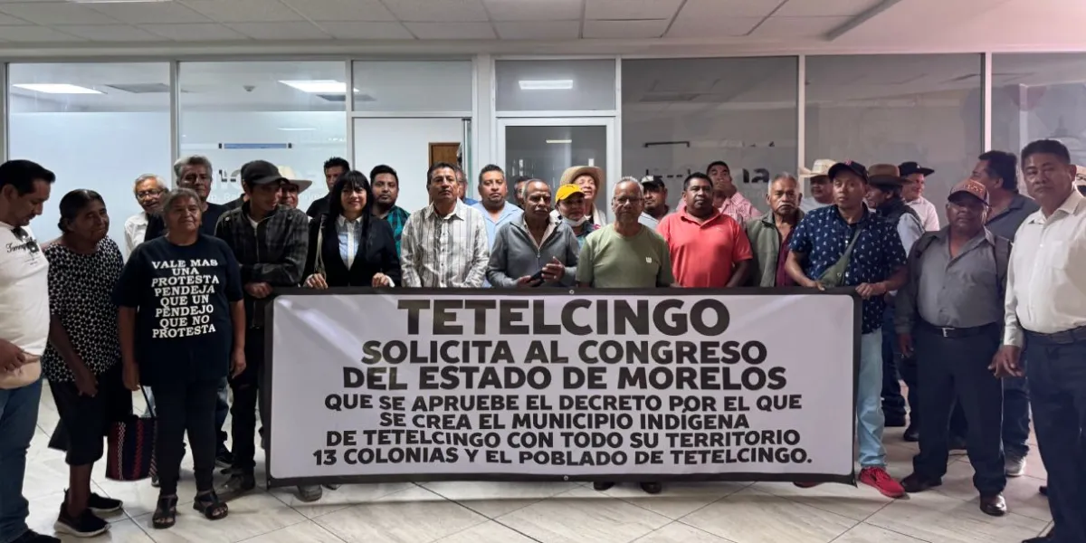 Habitantes de Tetelcingo advierten cierres de carreteras si el Congreso no aprueba su municipalización indígena