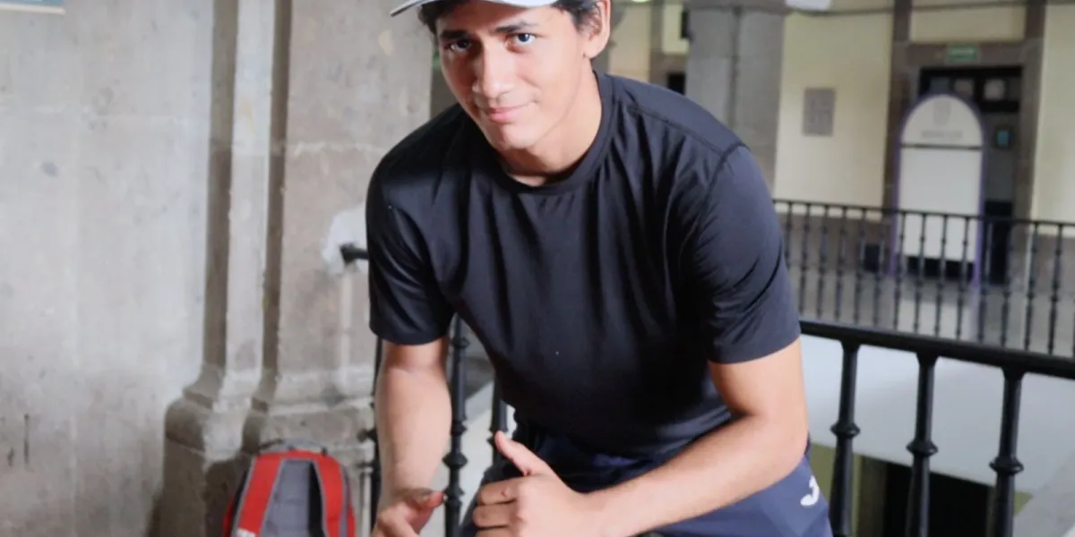Johan García, medallista por cuatro años consecutivos en Olimpiada Nacional.