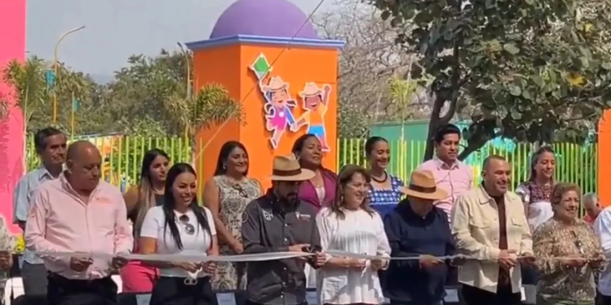 Inauguran la segunda etapa del Parque Infantil Yautepeques en Yautepec, consolidándolo como un espacio clave de recreación familiar en Morelos.