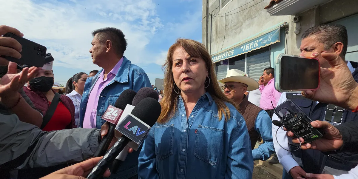 Margarita González Saravia anunció la construcción de un parque infantil en Las Minas, Atlatlahucan, para fortalecer el bienestar y desarrollo de la niñez.