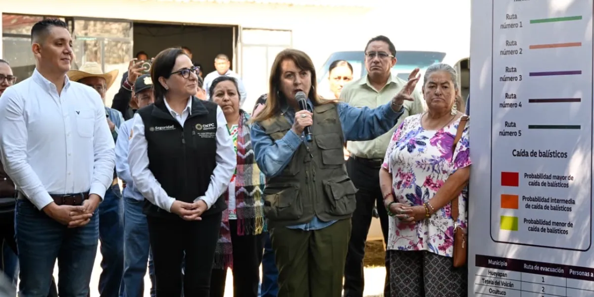 Gobierno de Morelos y Protección Civil Federal supervisan rutas de evacuación del volcán Popocatépetl y anuncian acciones contra tours ilegales en la zona de riesgo.
