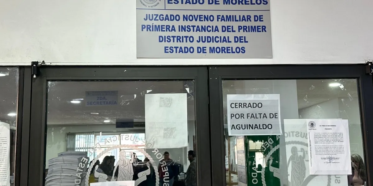 El magistrado presidente del TSJ Morelos, Juan Emilio Elizalde, afirmó que los aguinaldos fueron depositados y que el retraso se debió a cuestiones bancarias.