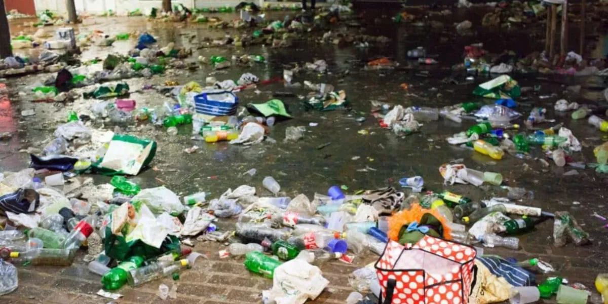 Carnavales en Morelos generan hasta 25% más basura y uso de plásticos de un solo uso