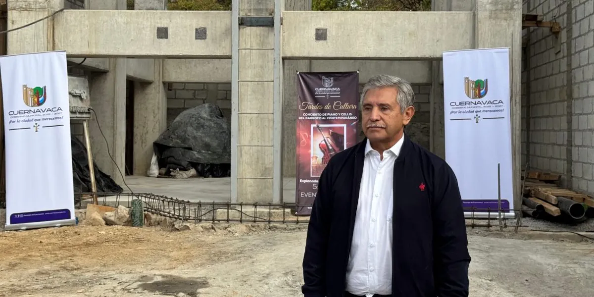 Supervisan tanque elevado en Chamilpa que beneficiará a más de 4 mil habitantes de Cuernavaca