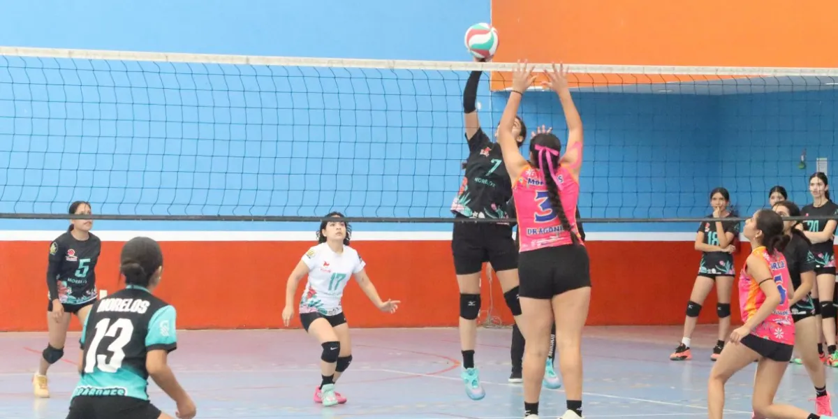 Definen selecciones de voleibol femenil de Morelos rumbo a la Olimpiada Nacional 2026