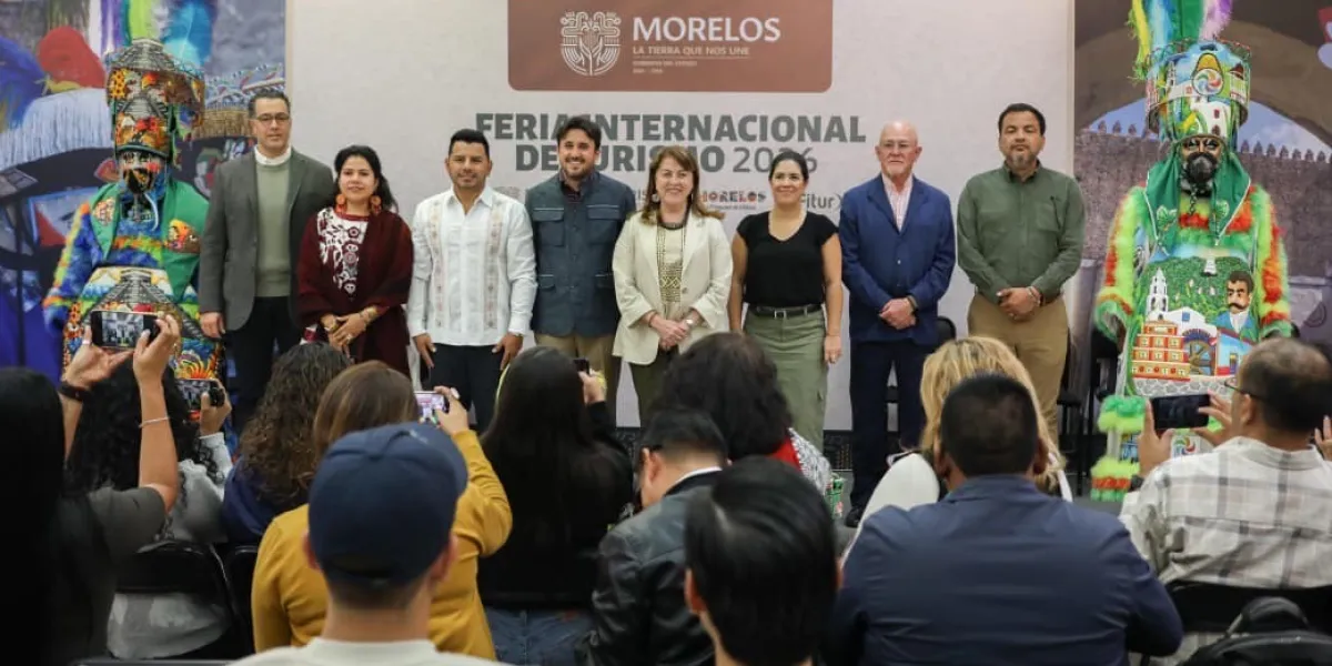 La gobernadora Margarita González Saravia anunció la participación de Morelos en la FITUR 2026 en Madrid, España, para promover su oferta turística y cultural.