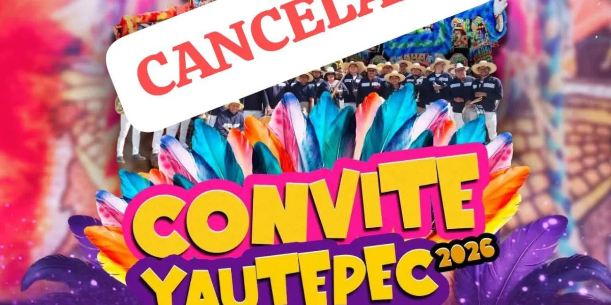 El Gobierno de Yautepec, encabezado por Eder Alonso Gutiérrez, canceló el convite del 13 de febrero tras el asesinato del director de Cultura, Héctor Meza Maldonado.