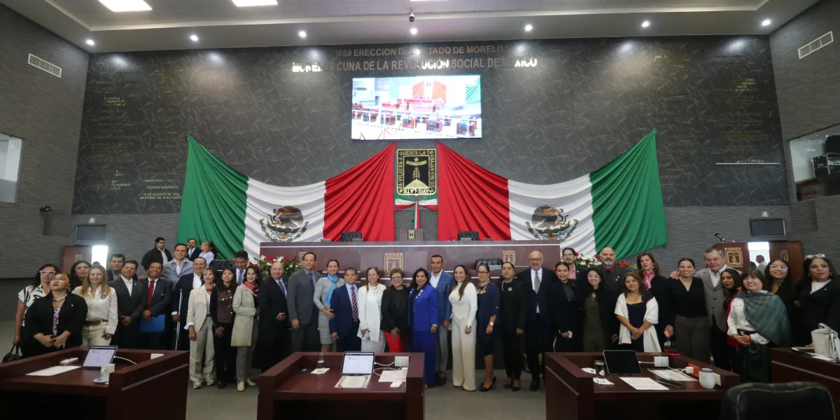 El Congreso de Morelos realizó sesión solemne por el Día de los Símbolos Nacionales y el Día Estatal del Rotarismo Morelense; destacaron unidad e identidad nacional.