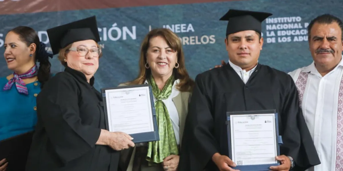 Margarita González Saravia anuncia programa de becas para combatir el rezago educativo en Morelos