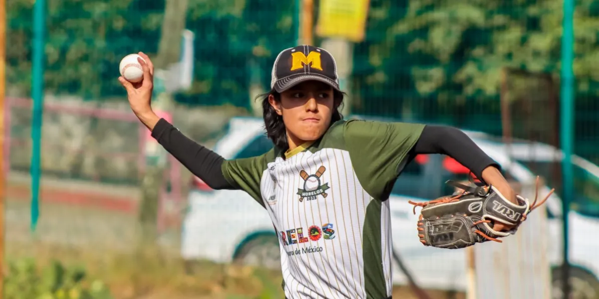 Erick Yunel Morales, beisbolista morelense que busca boleto a la Olimpiada Nacional Conade 2026