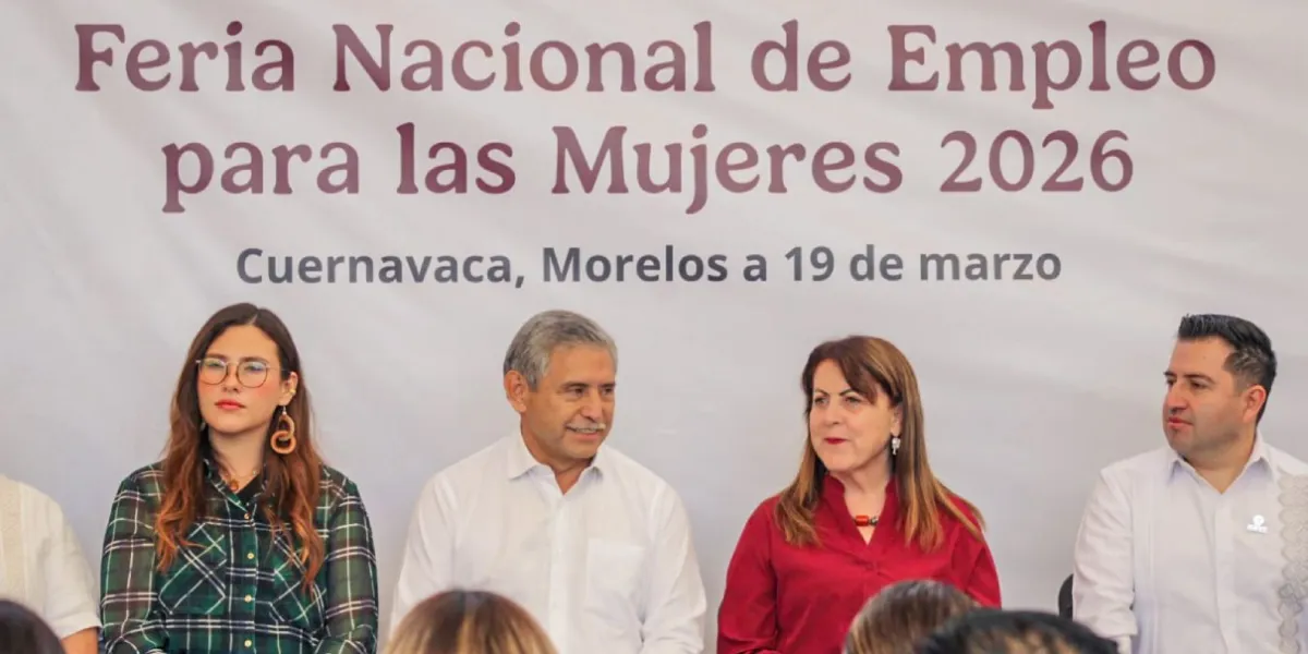 Cuernavaca realiza la Primera Feria Nacional de Empleo para las Mujeres 2026