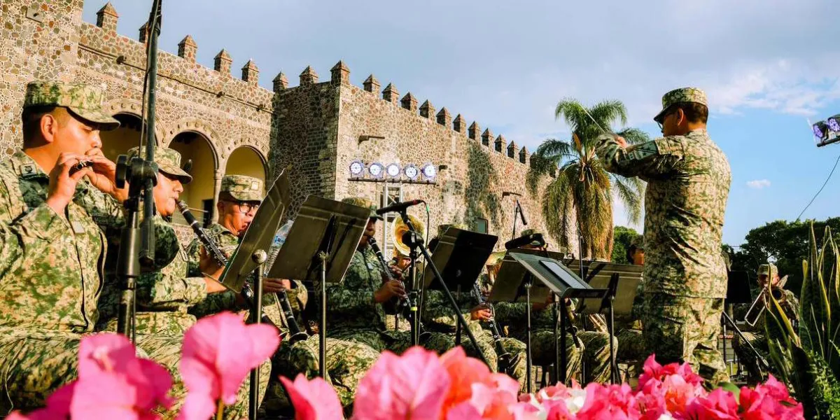 Cuernavaca celebra la llegada de la primavera con concierto de la SEDENA
