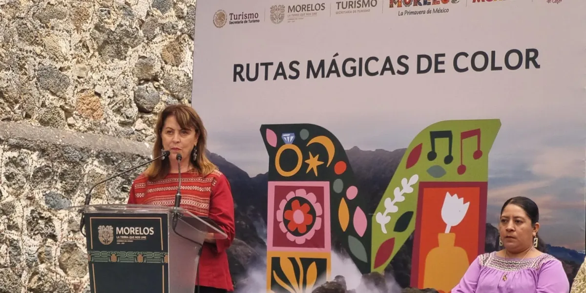 La gobernadora Margarita González Saravia anunció la reforestación del Corredor Biológico Chichinautzin en Tepoztlán con apoyo federal y mil sembradores de vida.